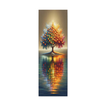 Load image into Gallery viewer, “Luminous Arboretum” Canvas "Slim" Wall Art