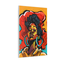 Load image into Gallery viewer, 'Crowned in Vibes' Canvas Wall Art