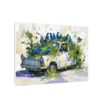 Load image into Gallery viewer, "Blue Claim" Canvas Wall Art