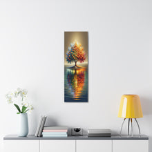 Load image into Gallery viewer, “Luminous Arboretum” Canvas "Slim" Wall Art