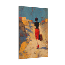 Load image into Gallery viewer, "Red Departure" Canvas Wall Art