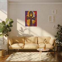 Load image into Gallery viewer, Life Key Ankh Heaven Painting
