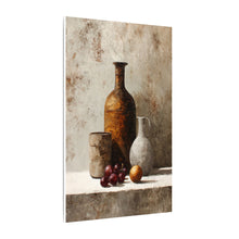 Load image into Gallery viewer, Amber Table Study Contemporary Neutral Brown Canvas Wall Art