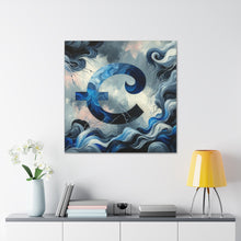 Load image into Gallery viewer, “Tides of Isolation” Cancer Canvas Wall Art