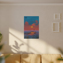 Load image into Gallery viewer, "Sunset Solitude" Canvas Wall Art