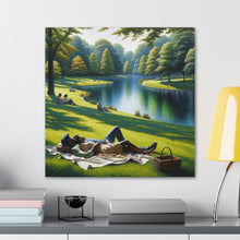 Load image into Gallery viewer, "Love in Spring" Wall Canvas Art