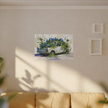 Load image into Gallery viewer, "Blue Claim" Canvas Wall Art