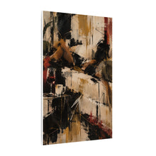 Load image into Gallery viewer, "Plans Cancelled" Warm Orange Abstract Wall Art