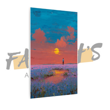 Load image into Gallery viewer, "Sunset Solitude" Canvas Wall Art