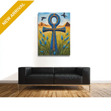 Load image into Gallery viewer, Desert Blue Canvas Wall Art
