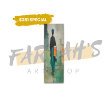 Load image into Gallery viewer, green modern contemporary wall art