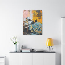 Load image into Gallery viewer, "Golden Hours of Solitude" Canvas Wall Art