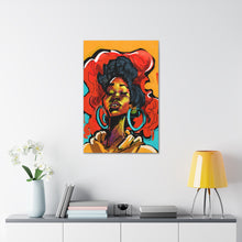 Load image into Gallery viewer, 'Crowned in Vibes' Canvas Wall Art