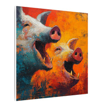 Load image into Gallery viewer, "Boar Room Laughs" Canvas Wall Art
