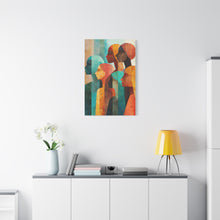 Load image into Gallery viewer, “Hues in Formation" Canvas Wall Art