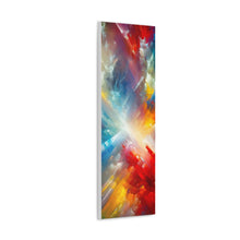 Load image into Gallery viewer, “Chromatic Shards”Canvas Art