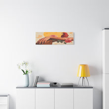 Load image into Gallery viewer, “Crimson Rest” Canvas Wall Art