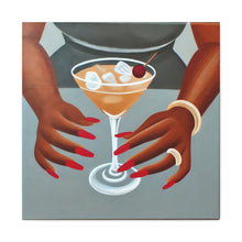 Load image into Gallery viewer, "Midnight Indulgence" Canvas Wall Art