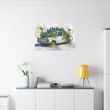 Load image into Gallery viewer, "Blue Claim" Canvas Wall Art