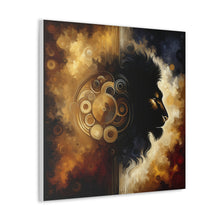 Load image into Gallery viewer, “Shadowed Glory” Leo -Canvas Wall Art