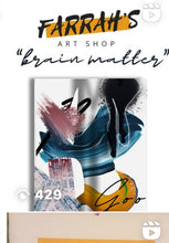 Load image into Gallery viewer, “Brain Matter” Abstract Wall Art