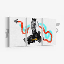 Load image into Gallery viewer, Muhammad Ali "Stinger" Expressive Drawing Canvas Wall Art