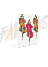 Load image into Gallery viewer, Runway Flame Canvas Wall Art
