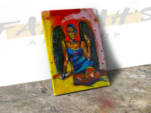 Load image into Gallery viewer, "A Moment on Earth" Black Angel Canvas Wall Art