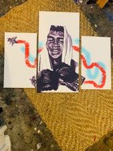 Load image into Gallery viewer, Muhammad Ali "Stinger" Expressive Drawing Canvas Wall Art
