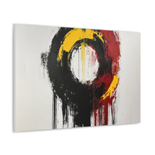 Load image into Gallery viewer, "Solar Pulse" Abstract Canvas Wall Art
