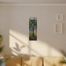 Load image into Gallery viewer, Rooted Light Yellow Green Canvas Wall Abstract Art
