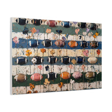 Load image into Gallery viewer, "Gridiron Garden" Canvas Wall Art
