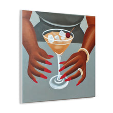 Load image into Gallery viewer, "Midnight Indulgence" Canvas Wall Art
