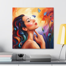 Load image into Gallery viewer, “Romantic Inclination” Canvas Art
