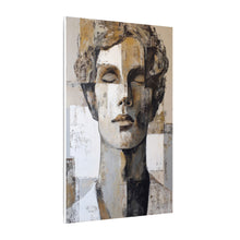 Load image into Gallery viewer, Ivory Noir Contemporary Figure Study Entryway Canvas Wall Art
