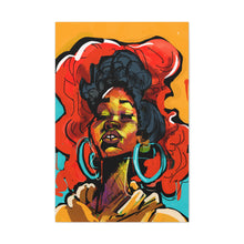 Load image into Gallery viewer, 'Crowned in Vibes' Canvas Wall Art
