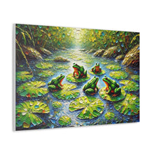Load image into Gallery viewer, 'Creekside Serenade' Canvas Wall Art
