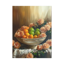 Load image into Gallery viewer, "Fruit and Bloom" Canvas Wall Art

