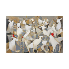 Load image into Gallery viewer, Golden Herd Canvas Wall Art
