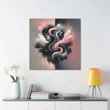 Load image into Gallery viewer, ‘Fractured Harmony" -Libra- Canvas Wall Art
