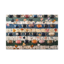 Load image into Gallery viewer, "Gridiron Garden" Canvas Wall Art
