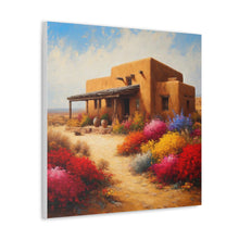 Load image into Gallery viewer, "Desert Bloom Sanctuary" Canvas Wall Art
