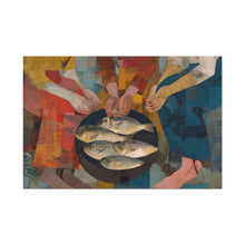 Load image into Gallery viewer, "Gathering of Hands &amp; Tides" Canvas Wall Art

