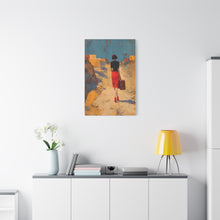 Load image into Gallery viewer, "Red Departure" Canvas Wall Art
