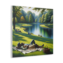 Load image into Gallery viewer, "Love in Spring" Wall Canvas Art
