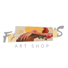 Load image into Gallery viewer, “Crimson Rest” Canvas Wall Art
