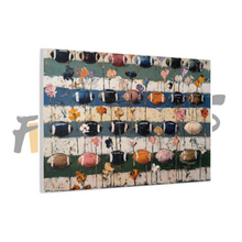 Load image into Gallery viewer, "Gridiron Garden" Canvas Wall Art
