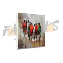 Load image into Gallery viewer, "Road in Colored" Canvas Wall Art
