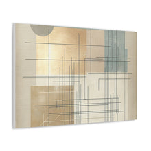Load image into Gallery viewer, “Linear Serenity” Canvas Wall Art
