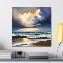 Load image into Gallery viewer, “Luminous Tides” Canvas Art
